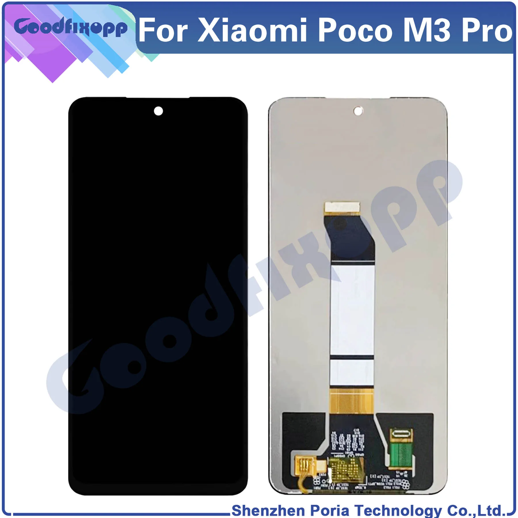 

For Xiaomi Poco M3 Pro LCD Display Touch Screen Digitizer Assembly Repair Parts Replacement