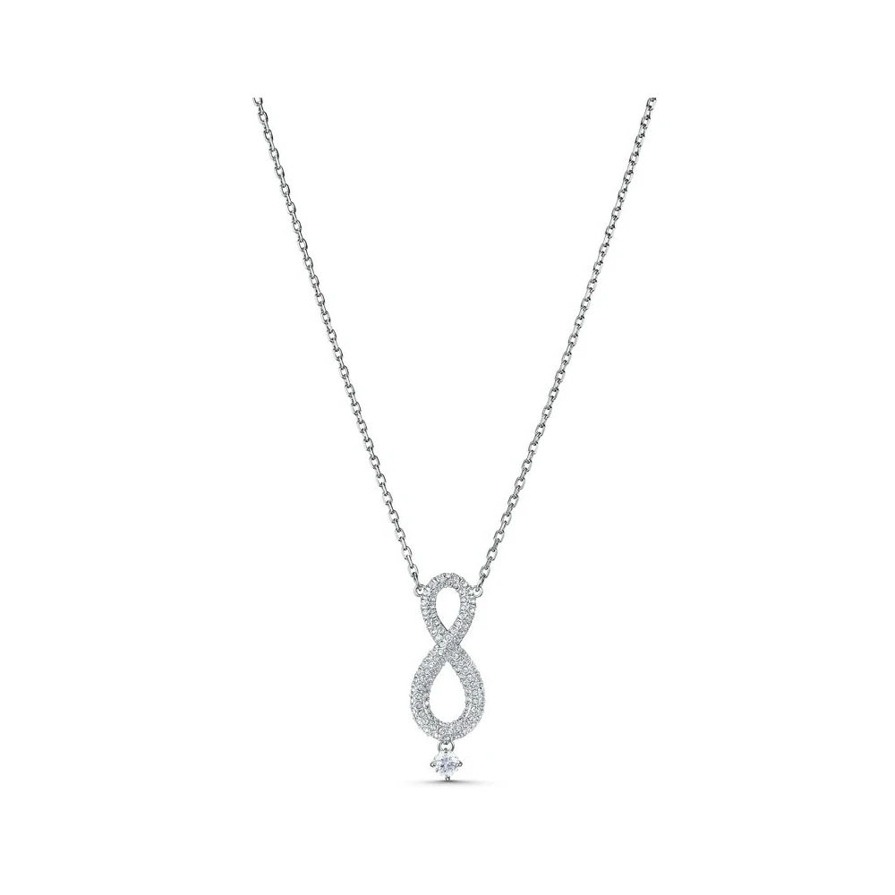 

Кулон-подвеска с символом бесконечности и кристаллами для женщин