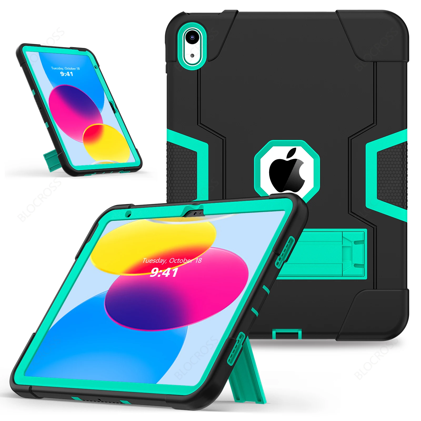 Kids Shockproof Tablet Cover For iPad A16 11th 2025 Air 1 2 3 4 5 10.2 10.5 10.9  9.7 10th 10.9 Pro11 12.9 13 Air 13 Funda Capa