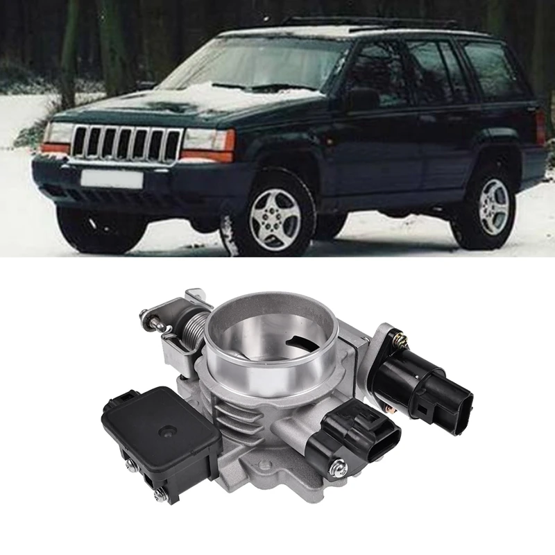 53032023AC 5134741AA Car Throttle Body Assembly With Sensors For Jeep Grand Cherokee 1999-2004 Car Accessories