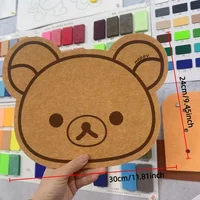 Cartoon Felt Board Home Decor Wall Decor Panel Felt Posters on The Wall Bear Wall Sticker Rilakkumas Children's Room Decorating 5