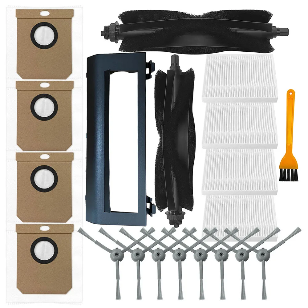 Brosse latérale et filtre Hepa pour aspirateur robot hybride, housse principale, sacs à poussière, accessoires pour wald fy Clean L50, L50, SES, L60, L60