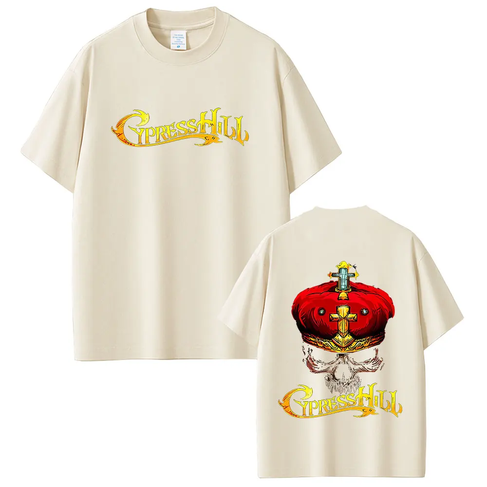 

Rapper Cypress Hill Stoned Raiders T Shirts Skeleton Graphic T-shirt Male Vintage Casual Tshirt Men Hip Hop Fashion Streetwear