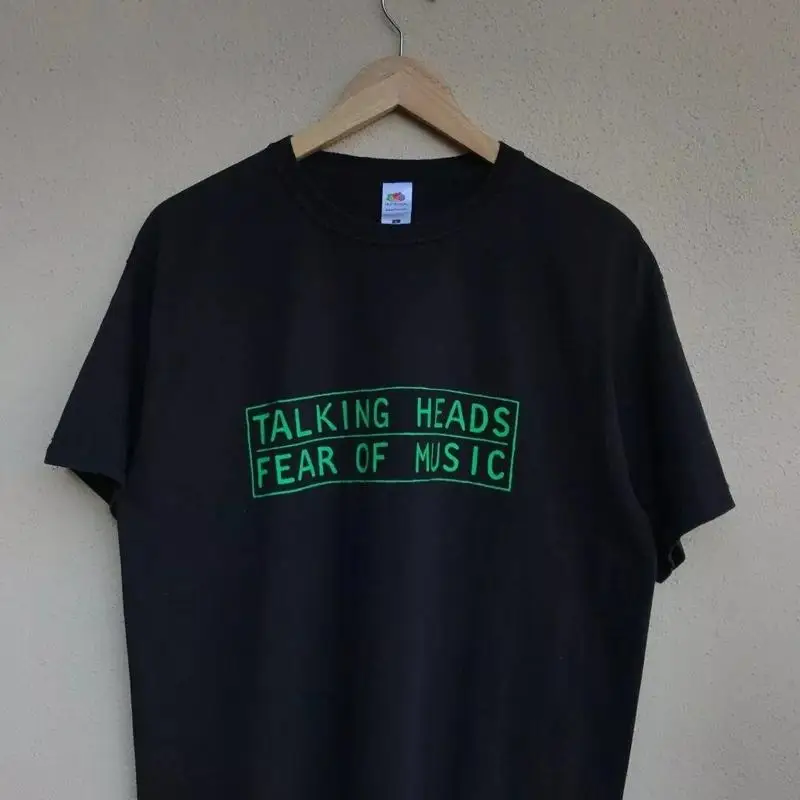 

Черная футболка Talking Heads Fear Of Music Reprint S 5Xl