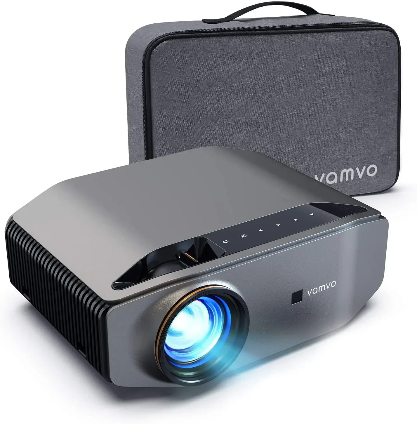 Amazon new arrival HD Vamvo YG620 outdoor home theater 1080P 4k 2500 lumens LCD projectors android wifi for any occasions