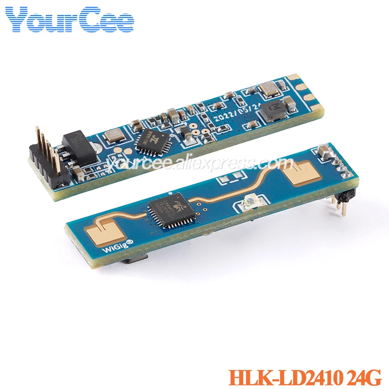10pcs/1pc LD2410C HLK-LD2410 LD2410 LD2410B LD2410S 24G Human Presence Sensor Millimeter Wave Radar Module Non-contact Heartbeat image 6