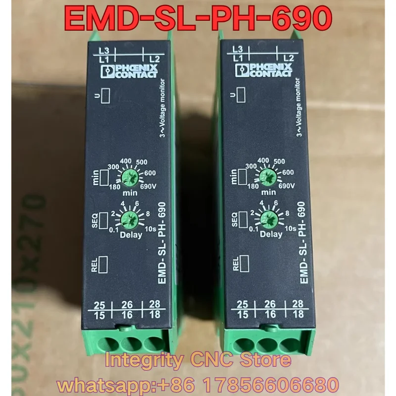 

Second-hand EMD-SL-PH-690 industrial switch function test is normal 2905597