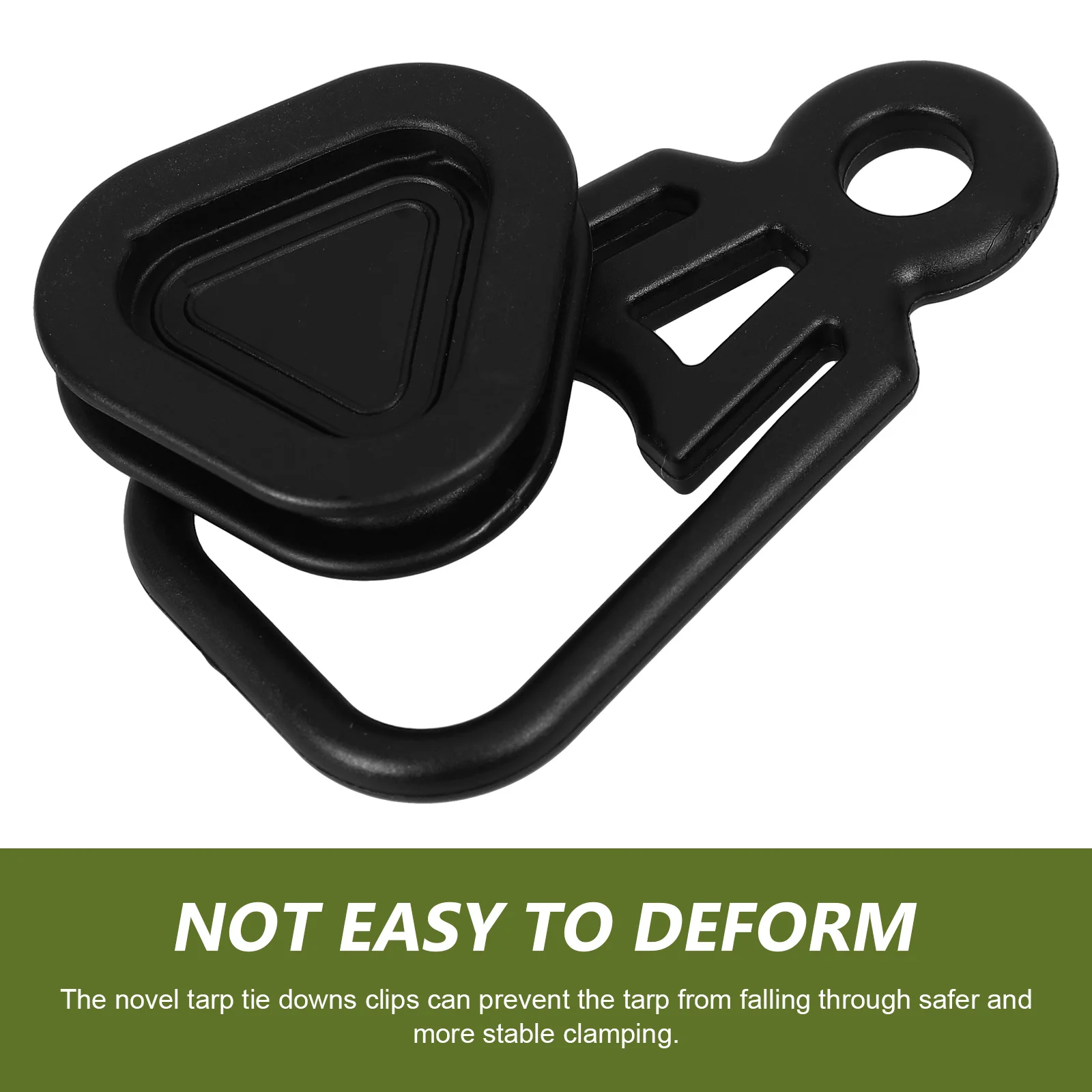 10 قطعة خيمة المظلة المشبك مجموعة دائم البلاستيك قماش القنب تحديد الملحقات للتخييم السفر في الهواء الطلق مغامرات المظلة فخ المشابك