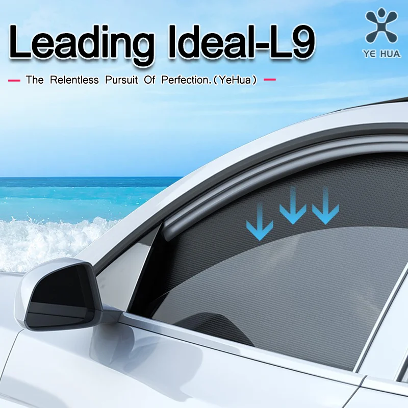 

For Leading Ideal L9 Sunshade, camping privacy, car side window light shield, sun protection and heat insulation
