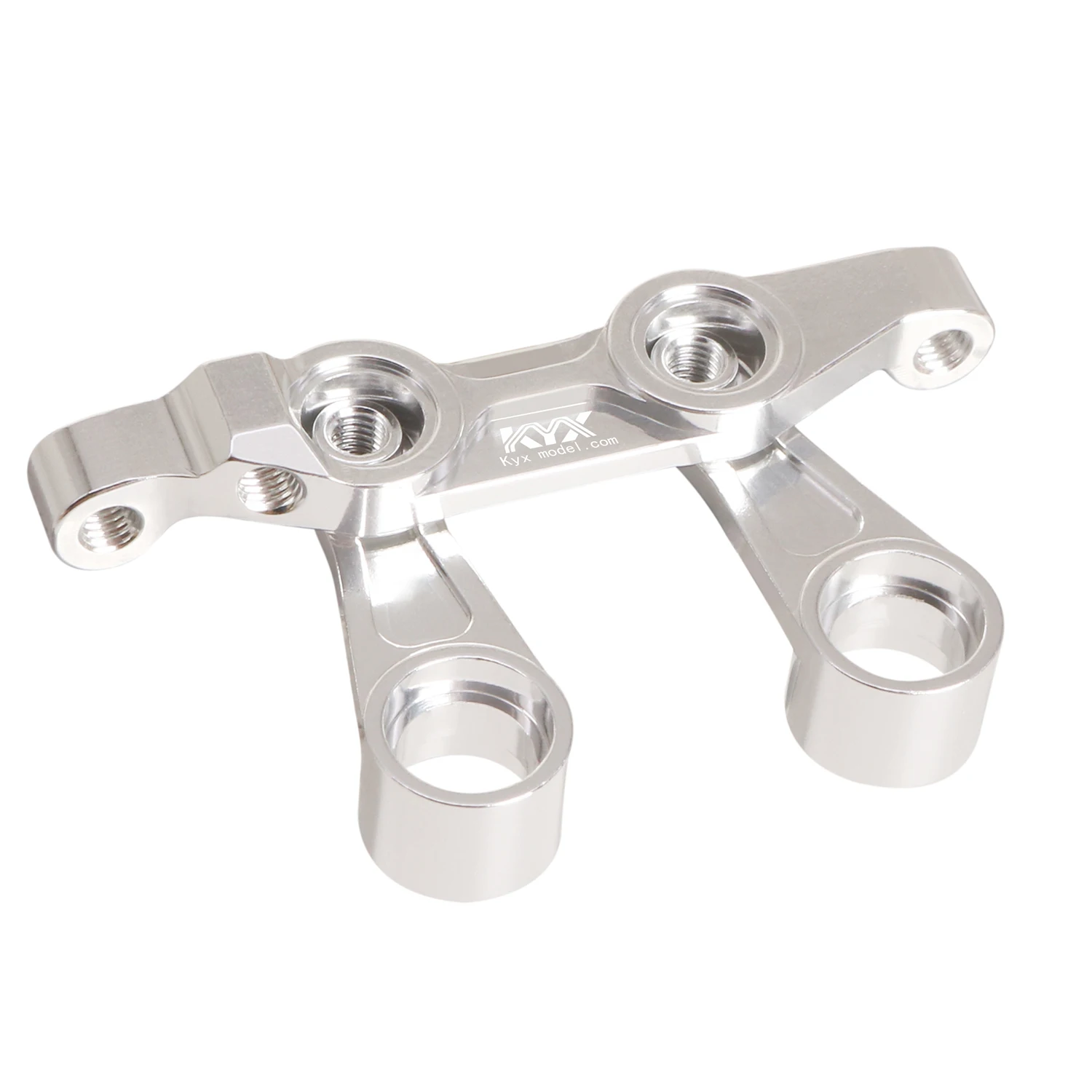 KYX Racing CNC Aluminum Steering Arms Steering Bridge Set Upgrades Parts Accessories for 1/10 Tamiya Hornet EVO