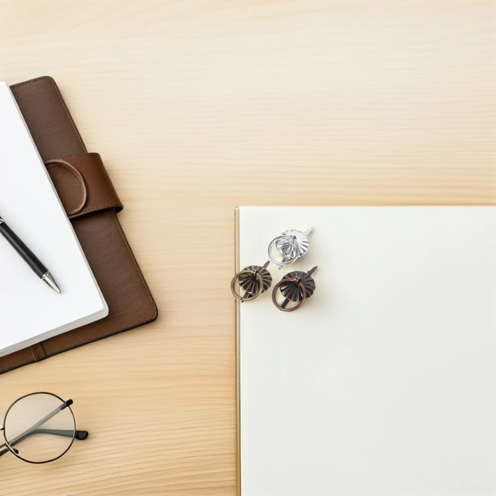 

60 Pcs Retro Style Iron Handle Farmhouse Cabinet Knobs Drop Drawer Pulls Metal Handles Dressing Table Dresser Hardware