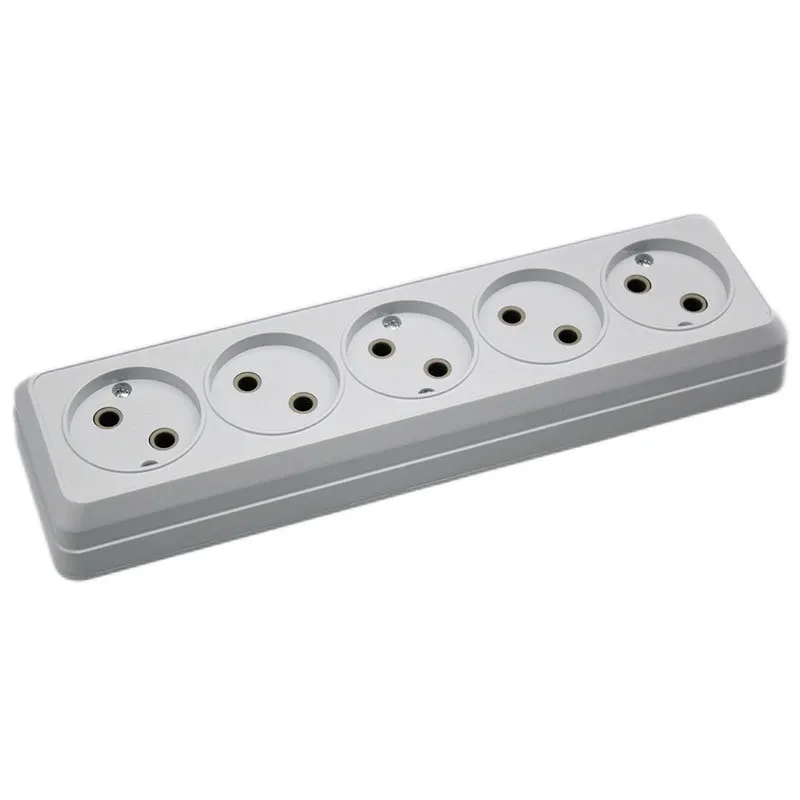 French Standard ABS Ceramic Power Waterproof Wall Schuko Socket Base