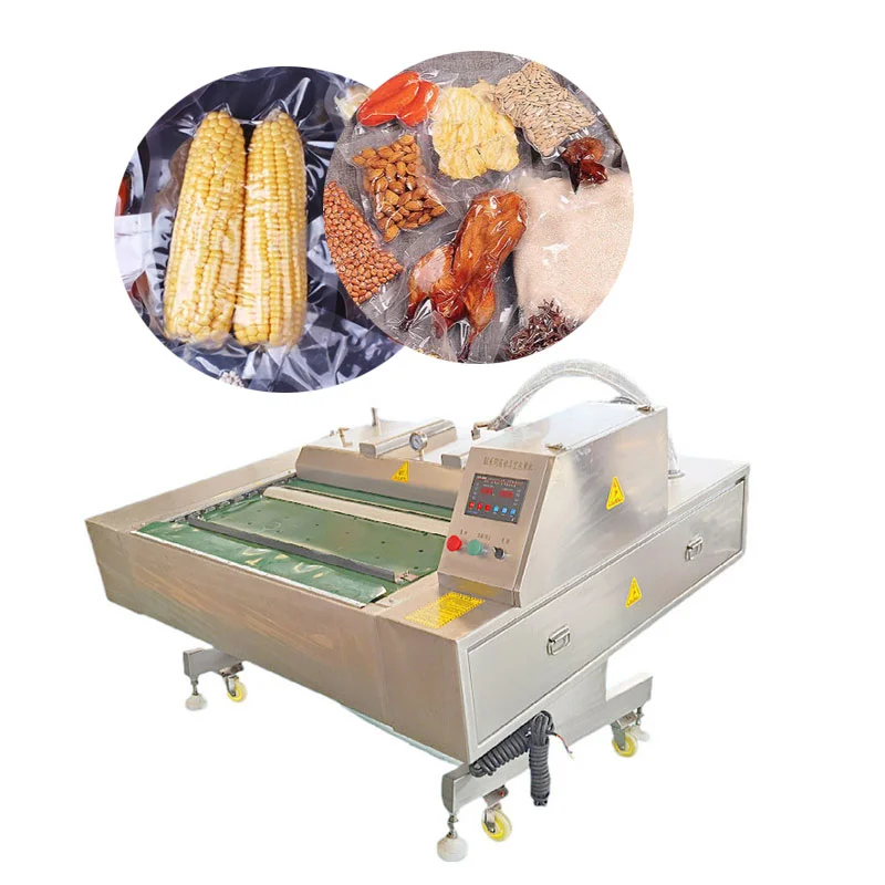 آلة تعبئة عمر الخدمة الطويلة آلة تعبئة الفواكه والخضروات المستمرة آلة التعبئة الصناعية آلة نماذج متعددة