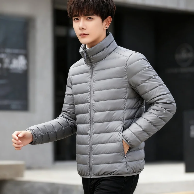

2026 Winter New Men's Casual Stand Collar Casual Warm Cotton Jacket Winter Warm Jacket Outdoor Sports Fashion Cotton Jacket