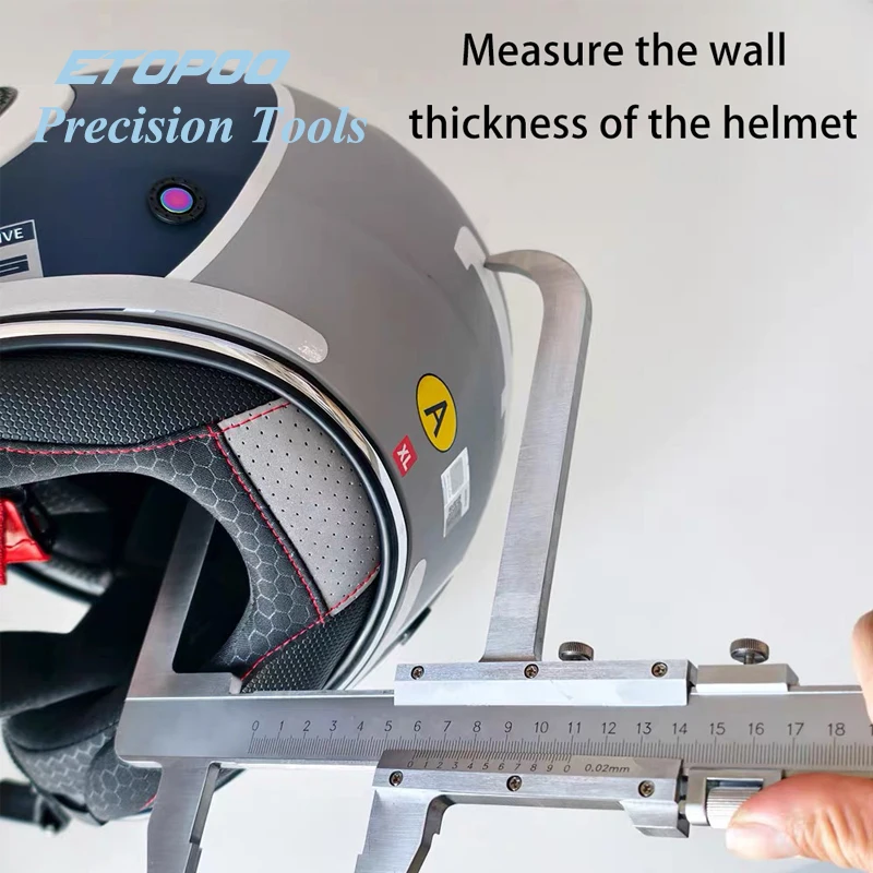 0-300X160mm Helmet wall thickness vernier caliper deep ball shell long upper
