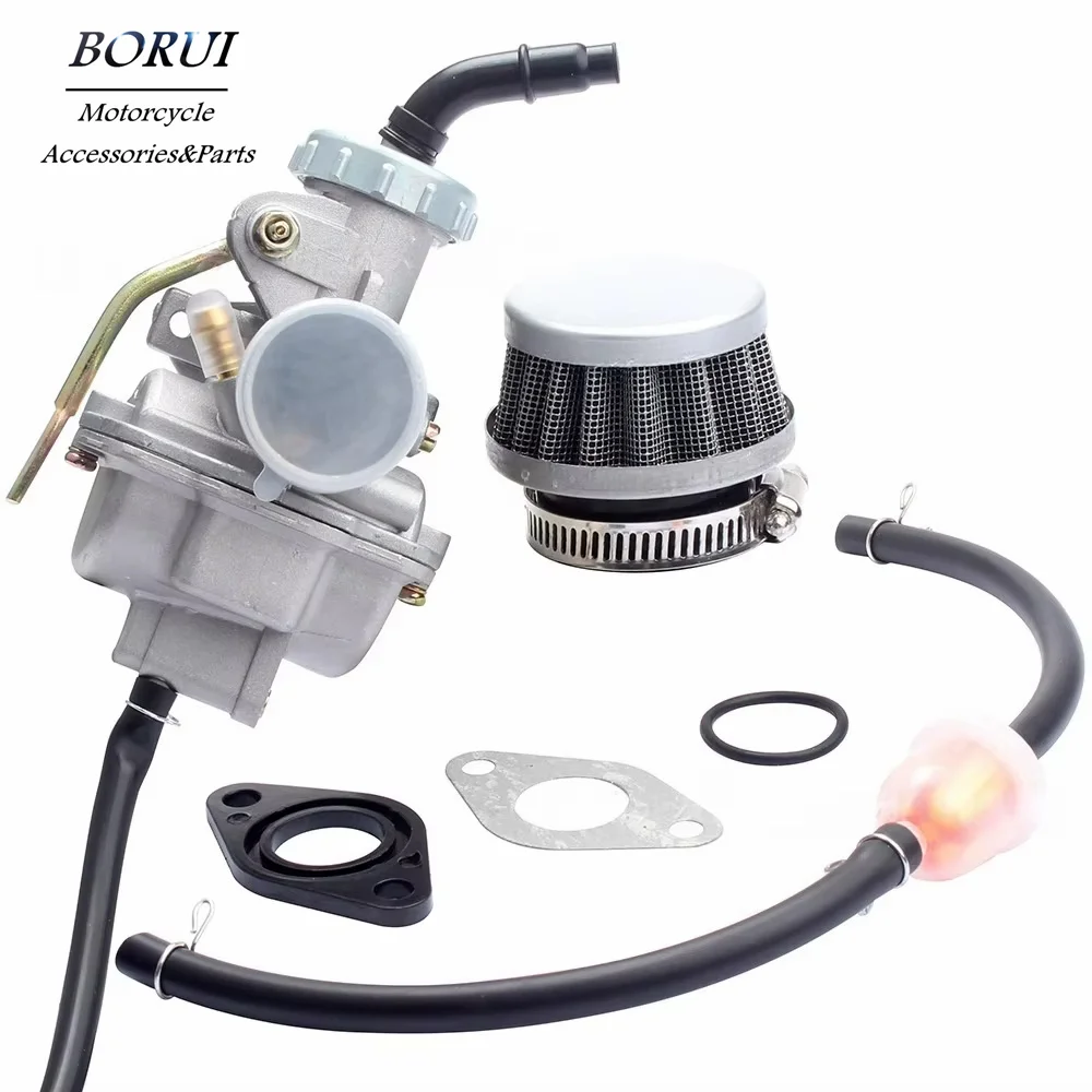 

Motorcycle Carburetor Air Filter Kit for 50cc 70cc 80cc 90cc 110cc 125cc ATV Dirt Pit Bike Taotao Honda CRF50F CRF80F