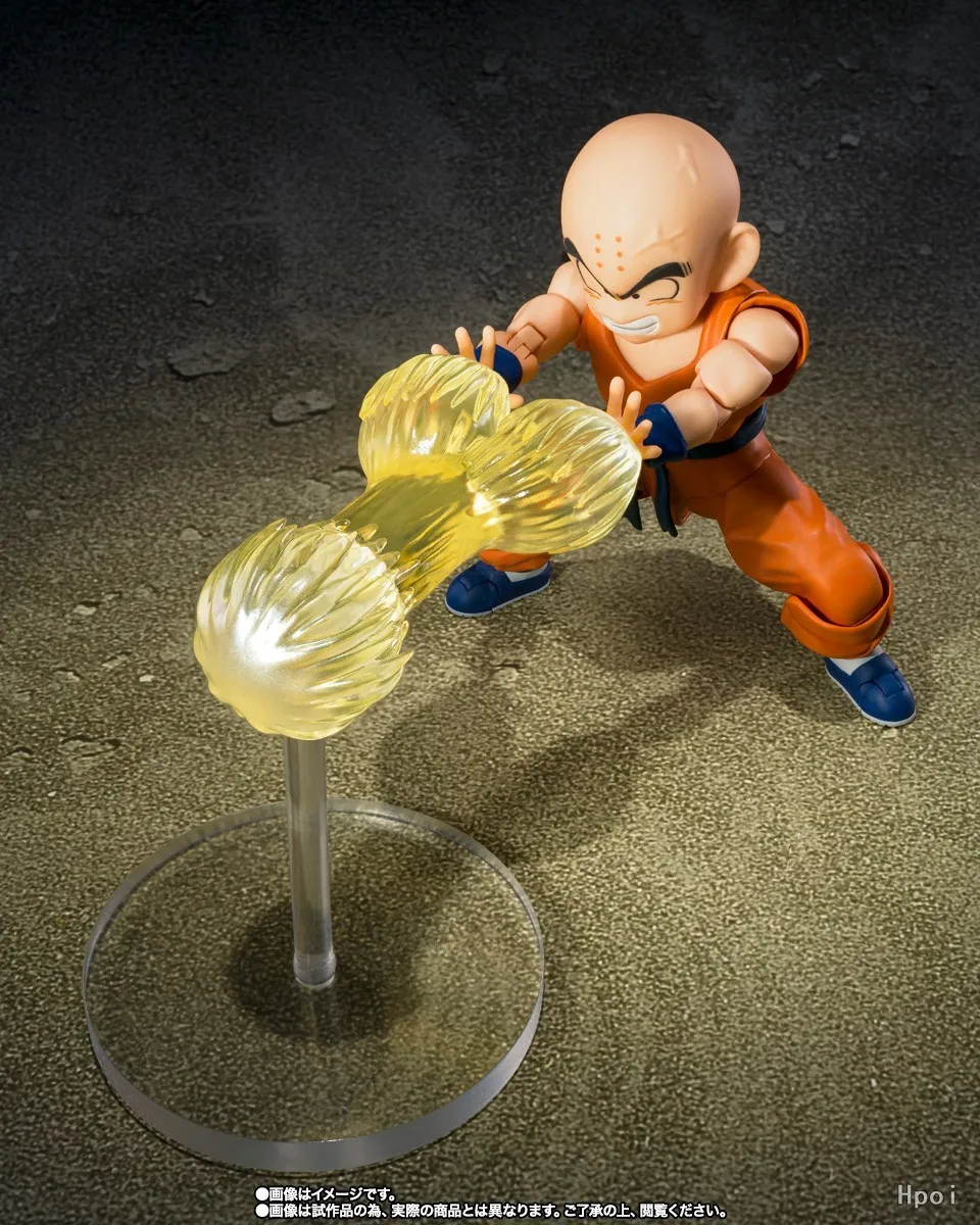 

【In Stock】Original BANDAI SPIRITS S.H.Figuarts DBZ Krillin Action Figure Toys Ornaments
