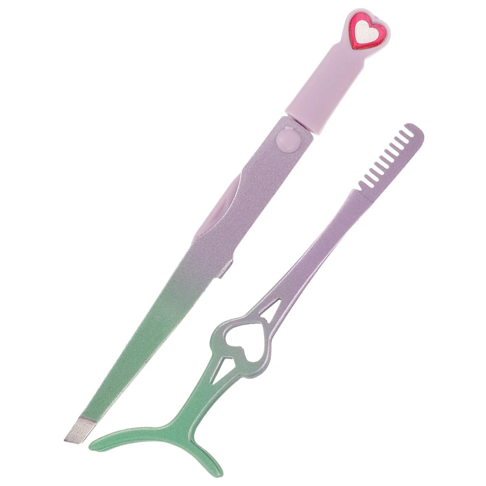 1Set Pinzette per ciglia con clip per ciglia Pinzette per applicatore per ciglia con impugnatura comoda in acciaio inossidabile Strumento per ciglia di precisione