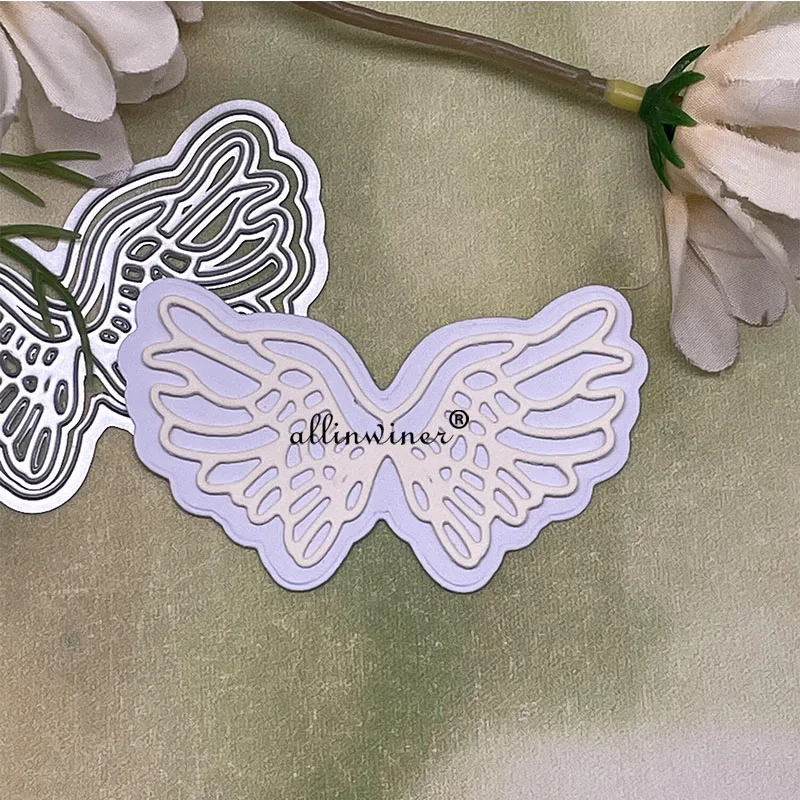 Angel wings decoration Metal Cutting Dies Stencils Die Cut for DIY Scrapbooking Album Paper Card Embossing