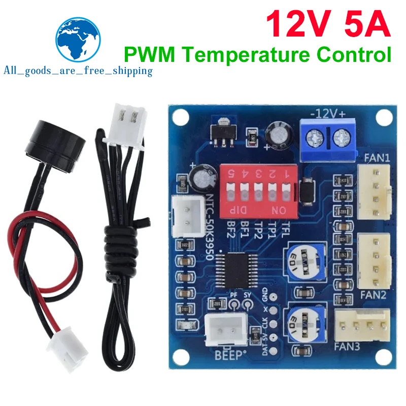 1/3PCS Pc Cpu Fan T… - image