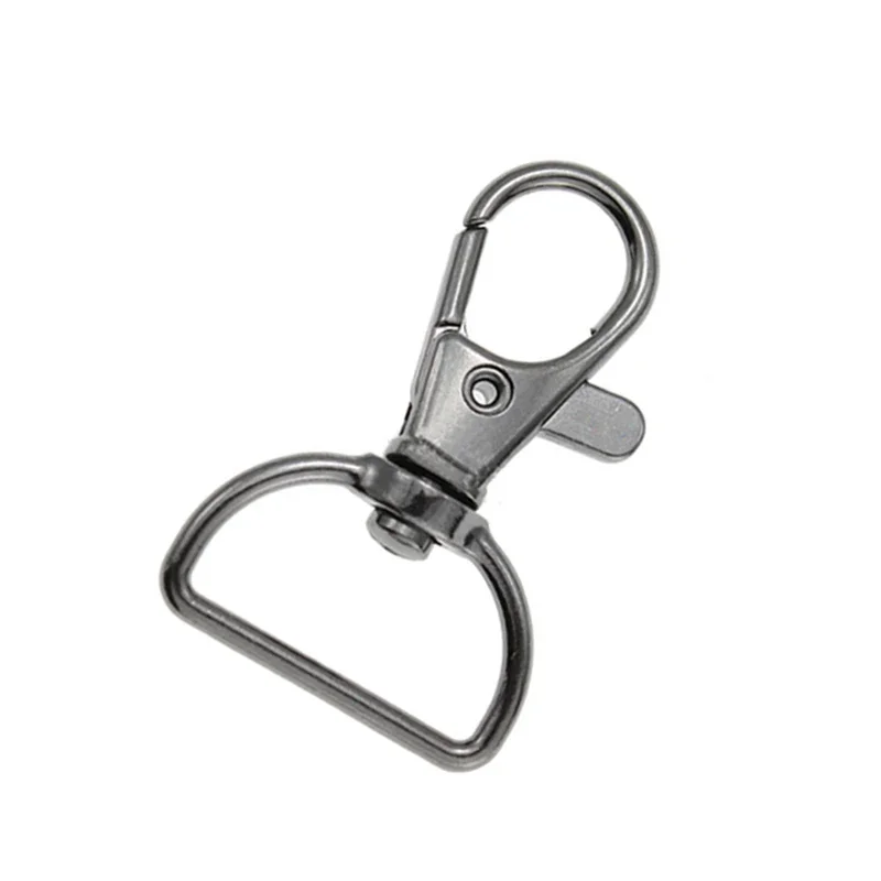 20/50Pcs 20/25mm Hummer Schnalle Metall Swivel Snap Schlüssel Kette Verschluss Lanyard Karabiner Haken Tasche strap Clip DIY Hardware Zubehör