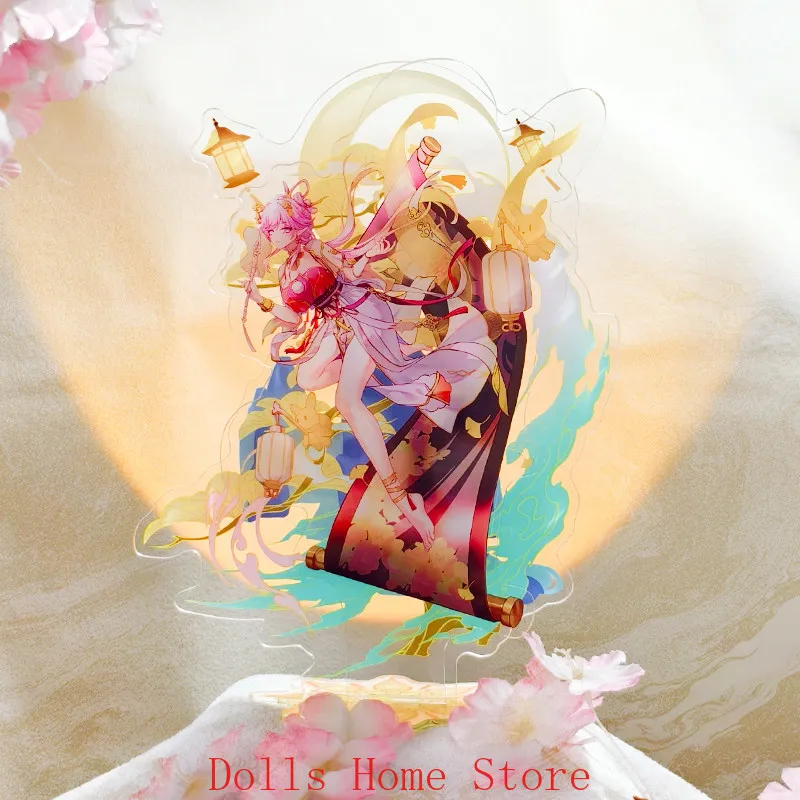 

Anime Doujin Elysia Honkai Impact 3 Theme Acrylic Stand Figure Model Colored Paper Desktop Badge Ornament Laser Ticket