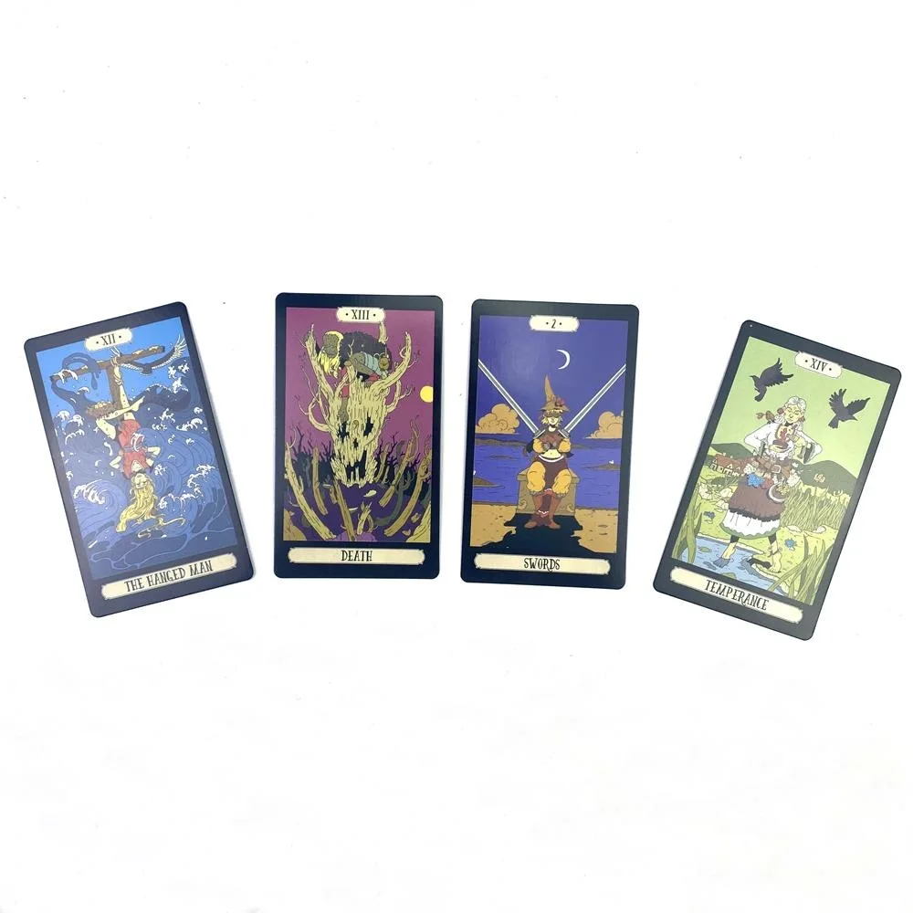 Ask The Witch Tarot Cards English Read Fate Board Game Oracle Cards Playing Card Deck Games For Party Personal Entertainment