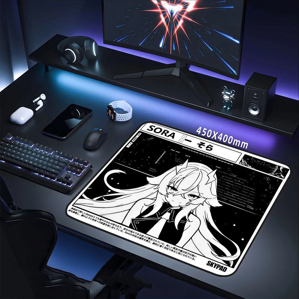 Skypad Frenzy Sora Gaming Mousepad FPS Gamer Professional E-Sports Mouse Pad Game Rubber Computer Mouse Mat Non-Slip Desk Mat XL