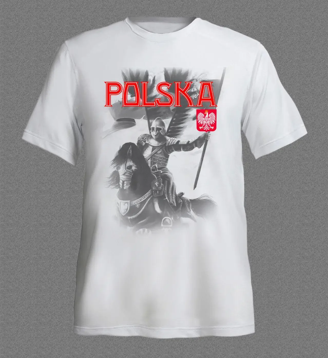 Poland History Polska Husaria Men T-shirt Short Sleeve Casual 100% Cotton O-Neck Summer Shirt