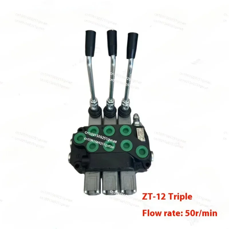 Hydraulic Multi-way Valve Zd102 Manual Reversing  ZT12 Bridge  Distributor Two-way Oil Circuit Switch