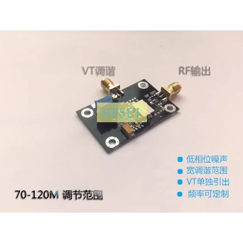 100MHz VCO Module 100MHz Voltage Controlled Oscillator Module 70MHz - 120MHz adjustable Low Frequency VCO Module DIY Sweep Board