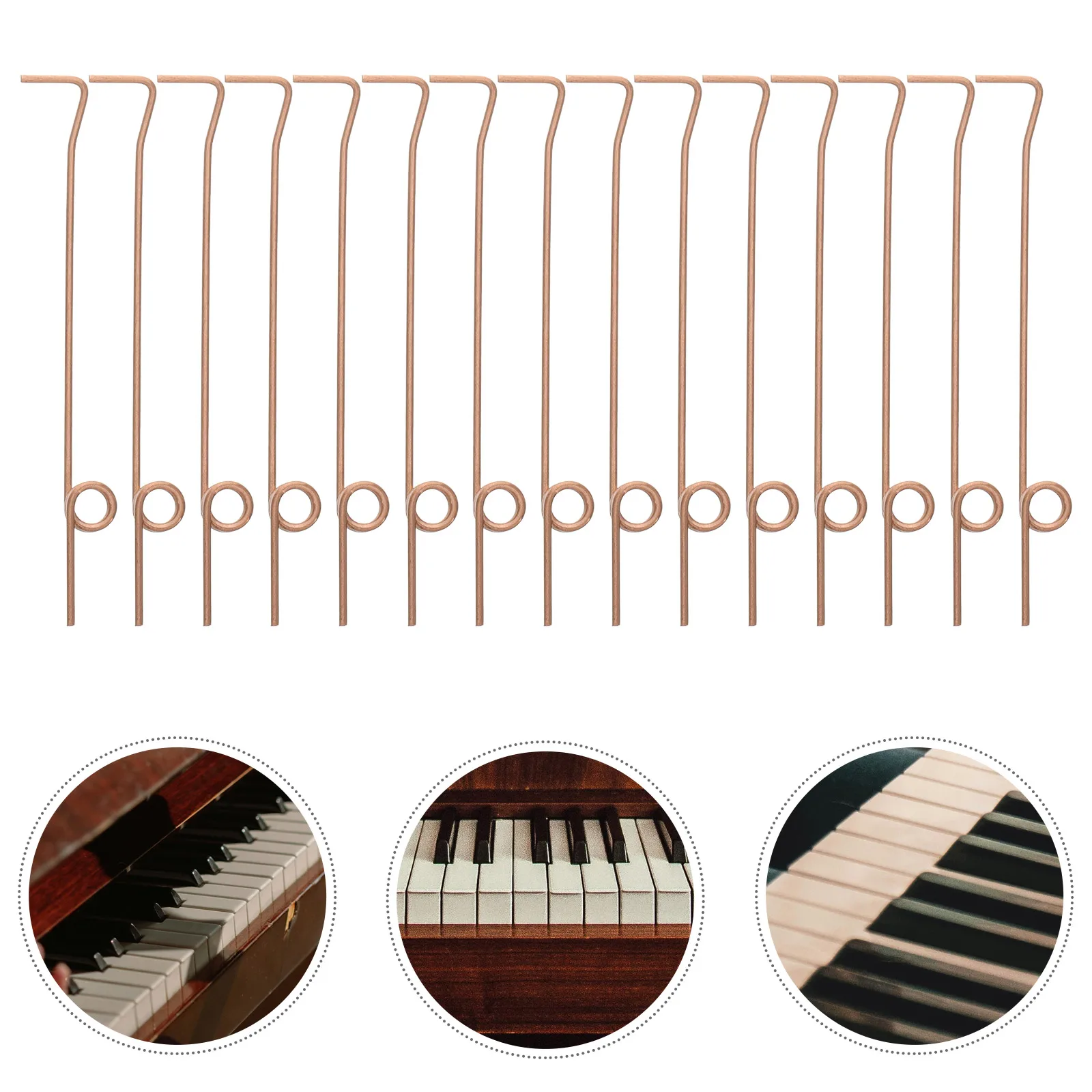 

88 Pcs Piano Repair Parts Repairing Fitting Springs Replace Hammer Butt Zinc Alloy