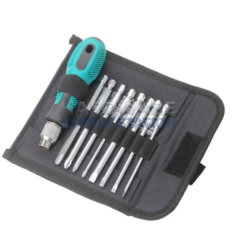 

Multifunctional Screwdriver Set, 9-Piece Combined Screwdriver, Special for Home Appliance Renovation, Manual Maintenance Tool