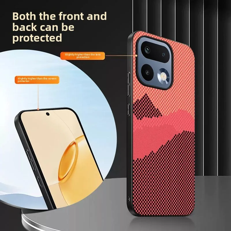 For Realme 16 Pro Plus Case Premium Textured Business Skin-f