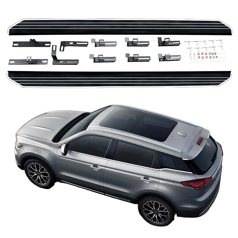

Auto Chassis Parts Running Boards Side Step for GEELY Boyue Proton X70 for Haoyue for Binyue Proton X50 for Monjaro for Okavango