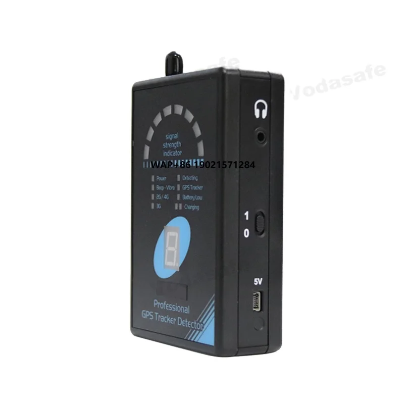 Vodasafe Professional GPS Tracker Detector Alarm System for Car Positioning Devices Finds and Alerts 2G/3G/4G GPS Trackers
