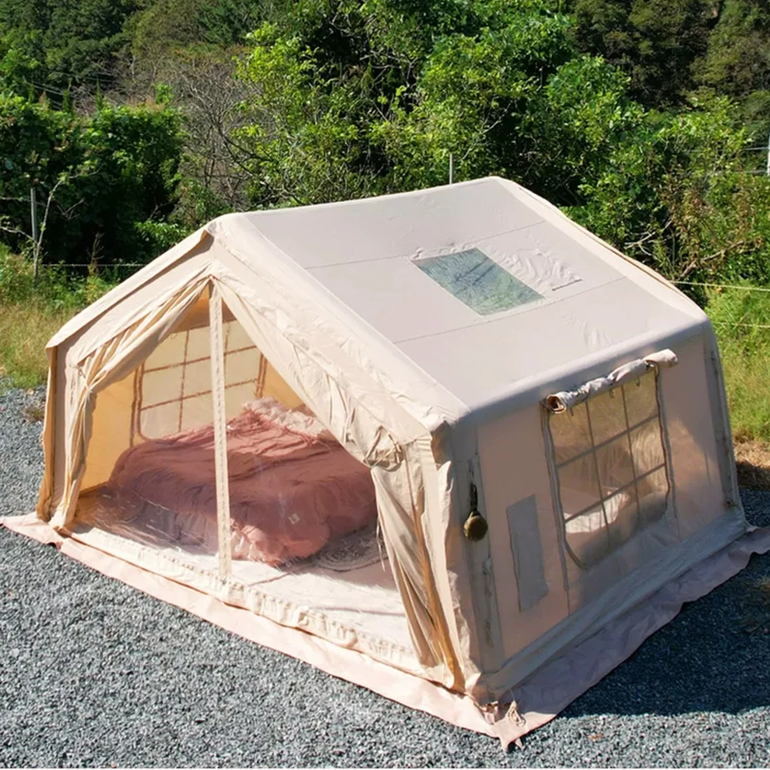 Большая надувная палатка для с – обзор и цена Outdoor Camping And Glamping