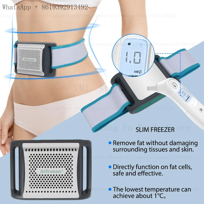 

Cryotherapy Anti-Cellulite Fat Lose Freezing Machine Cold Compress Belly Fat Remover Body Slimming Cryolipolysis Machine