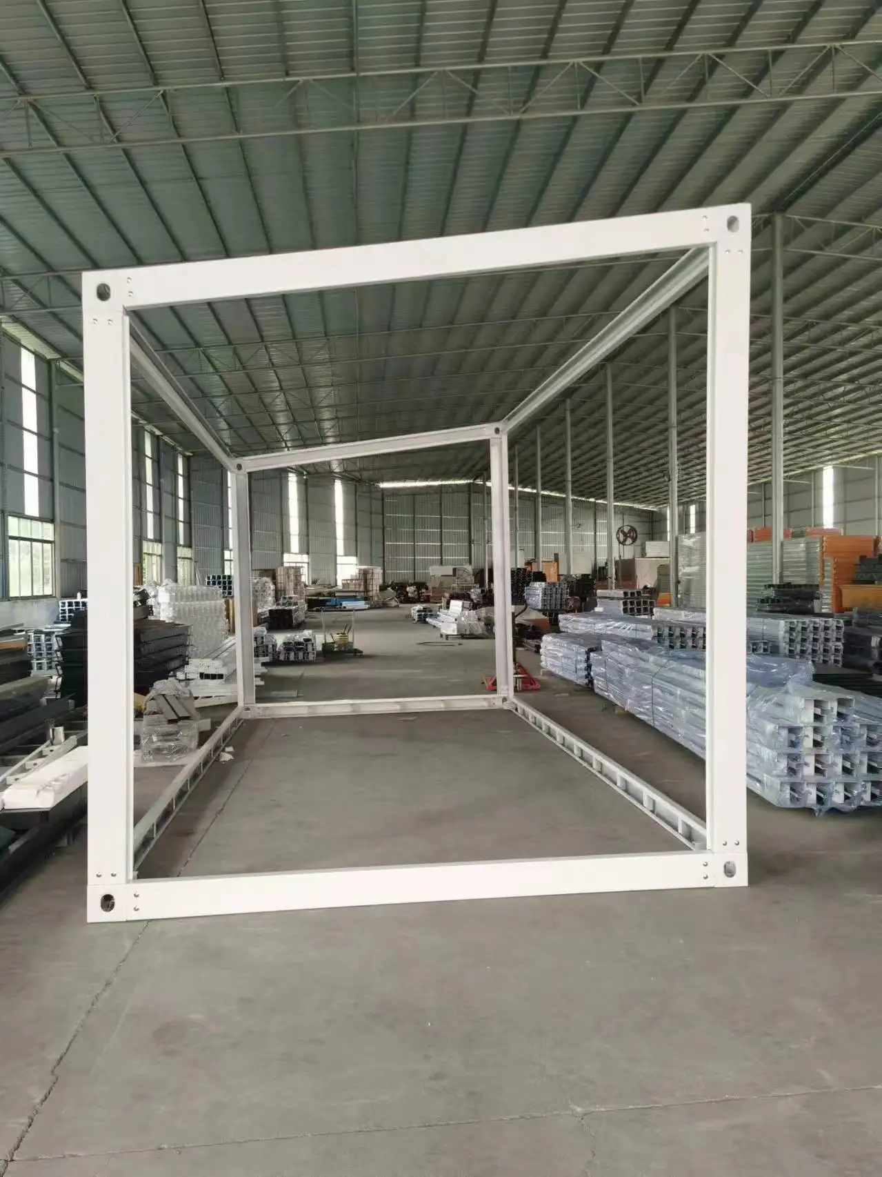 20FT Popular Quick Splicing Sunny House Slope Frame Prefabricated House Frame Assembly 20ft Easy Handy Frame