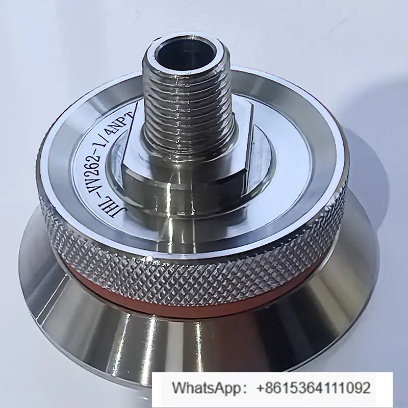 1PC vacuum valve high temperature stainless steel autoclave special composite high temperature vacuum base forming