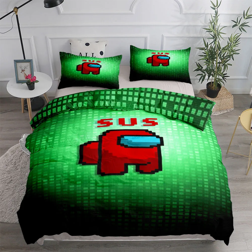 Imagem -05 - Aliens-jogo Duvet Cover Grupo Linho Rei Rainha Casal Twin Cama de Solteiro