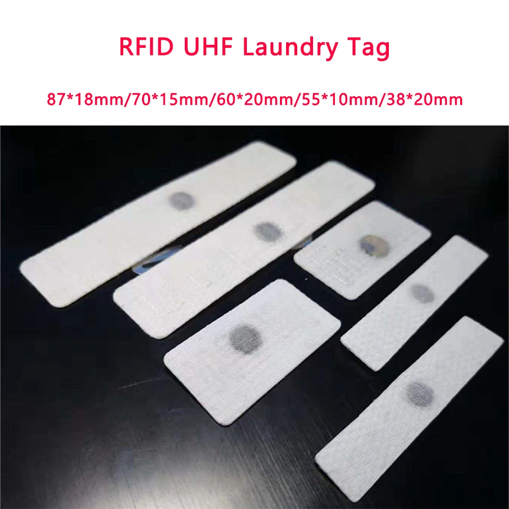 RFID UHF Laundry Tag 860-960MHz High Temperature Resistant RFID Smart Tags NXP U8 Label/Card ISO 18000-6C 100pcs High Quality