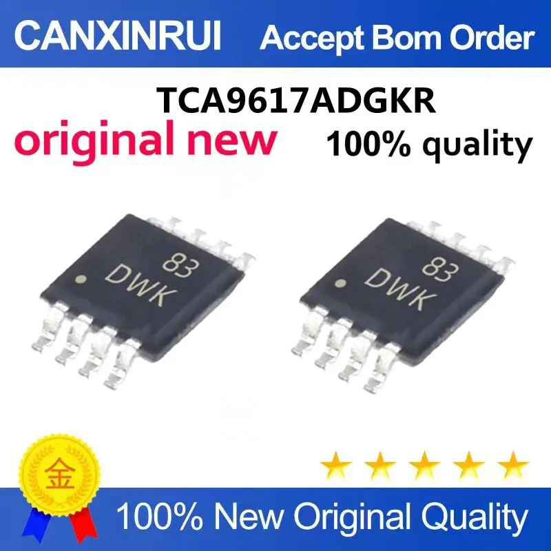 TCA9617ADGKR Silk Screen DWK MSOP8 Foot Patch Voltage level-Converter Chip Logic IC