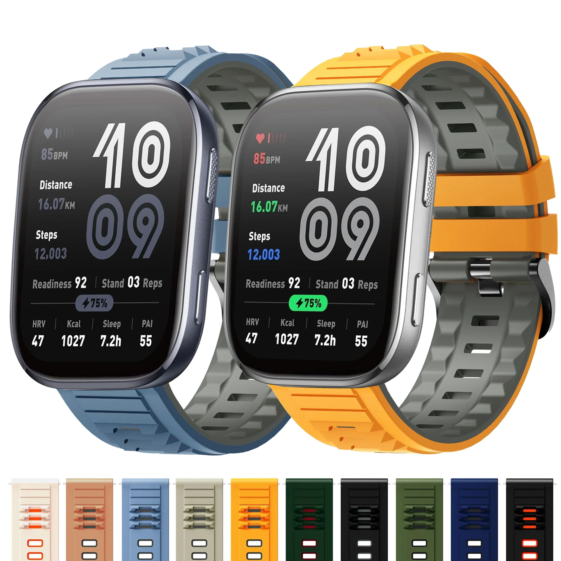22mm Band For Amazfit Bip 6 5 BALANCE 2 GTR 4 47mm/GTR2/2e/3pro/stratos Replacement Belt Wrist Bracelet Accessories