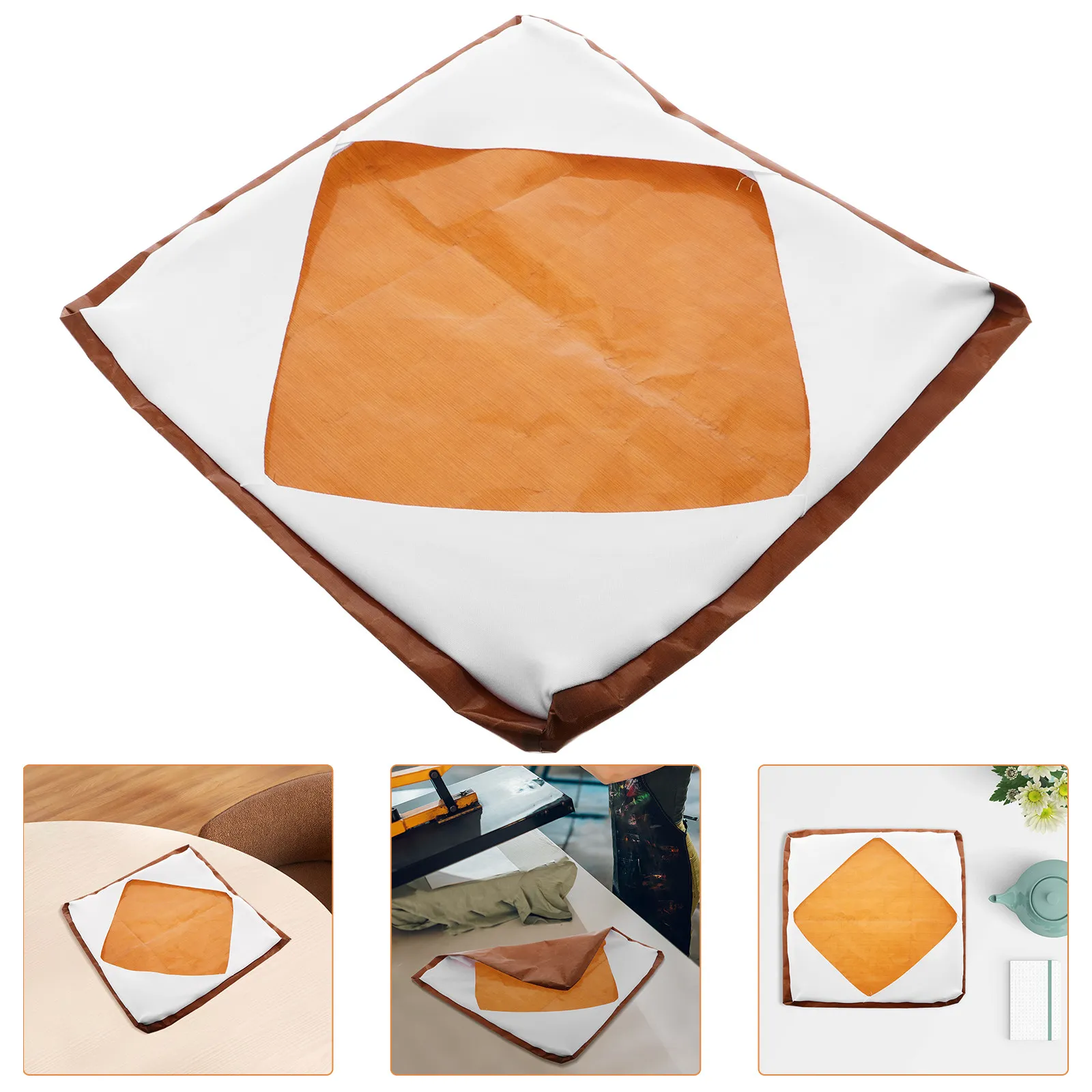 Heat Press Platen Wrap Cover Nonstick High Temp Resistant Protector for Sublimation Transfer Machine Plate Keeper Ink Residue