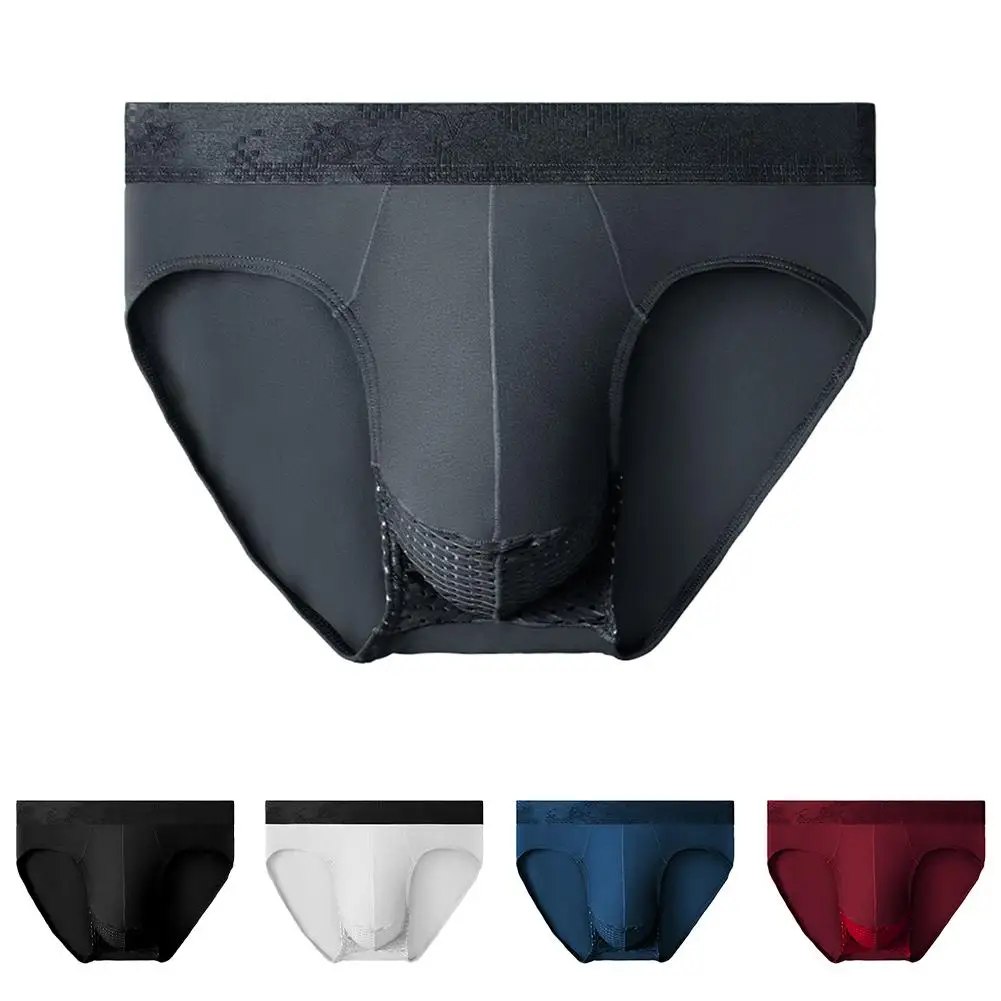 

For Comfort Breathable Underwear Breathable Mesh Men's Underwear Men's Pouch Panties Pouch Underpants Casual Wear Comfort Fit