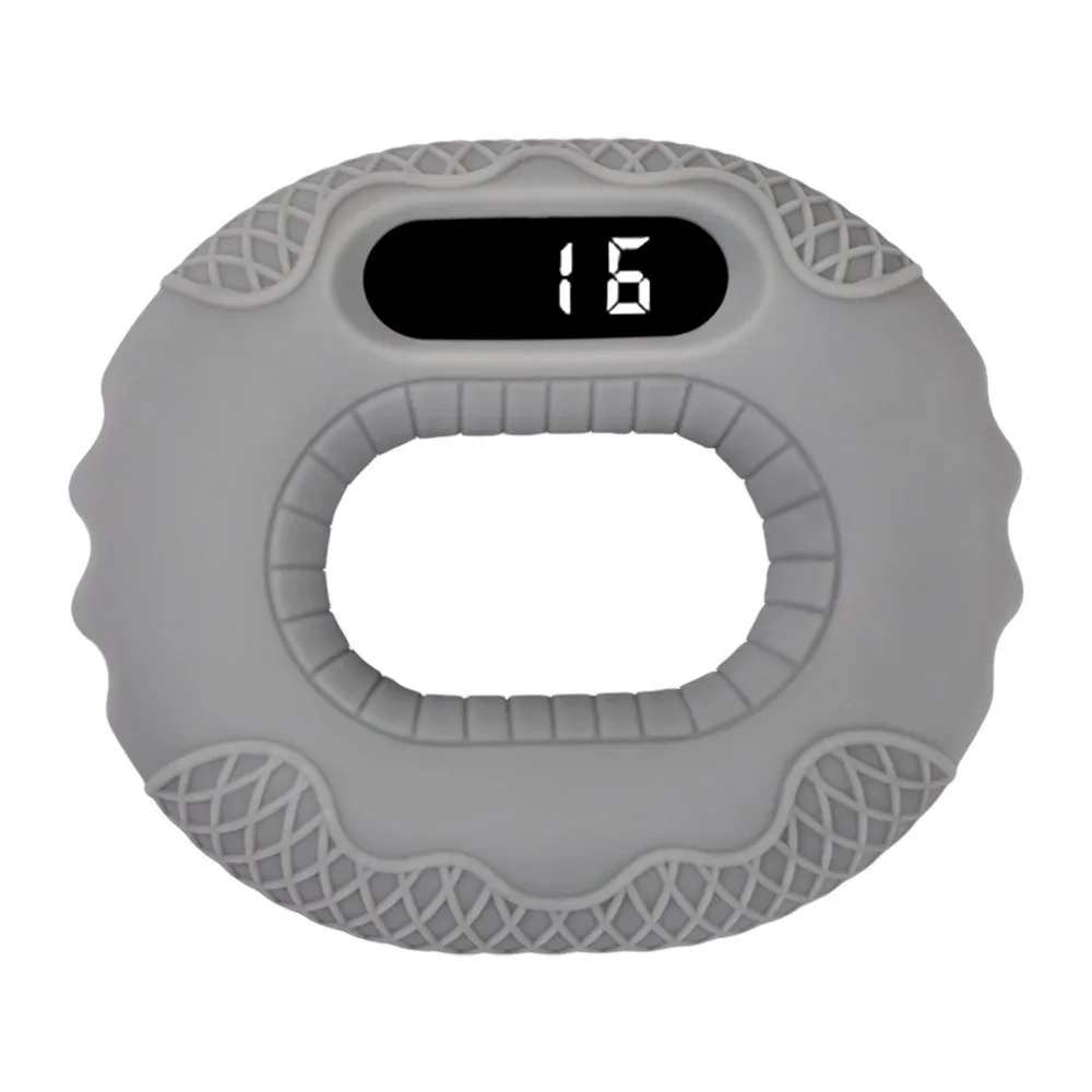 Smart App Count Hand Grip Strengthener Adjustable Portable Hand Exerciser Silicones Professional Grip Trainer Ring Fitness