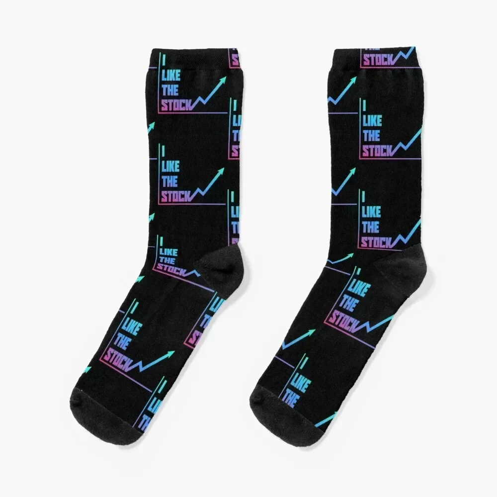 I LIKE THE STOCK Socks christmas gift New year's sheer Rugby Luxury Woman Socks Men's