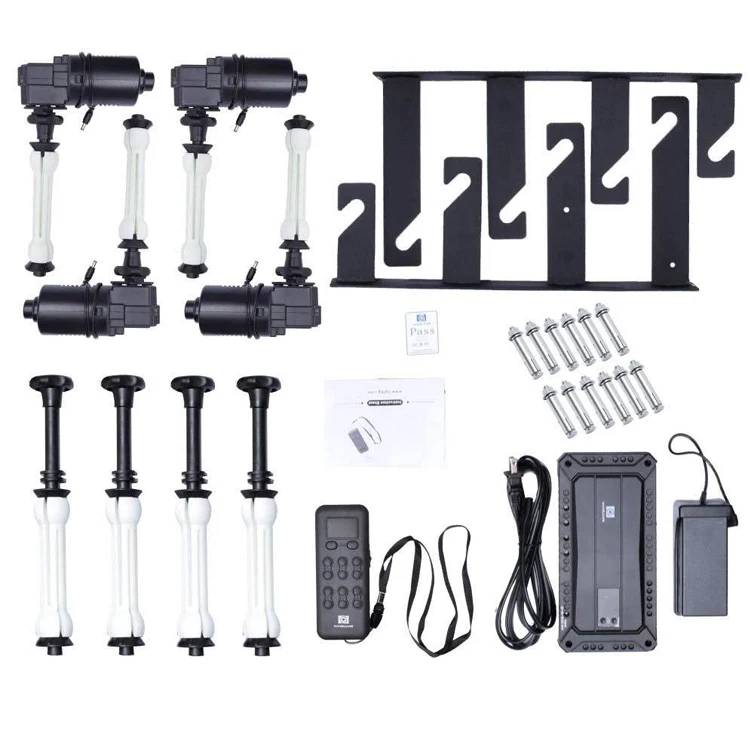 4 Roller Support System Electric Photography Background Ceiling Bracket Home Studio Live Stream