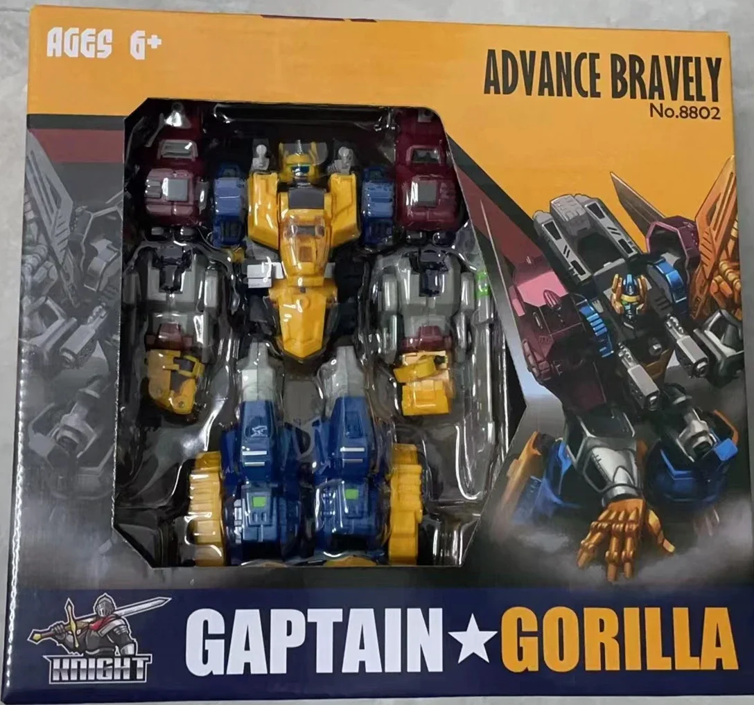 Jouets de Transformation 8802 BW Beast Wars TA quatre formes chimpanzés capitaine Optimus Primal KO JB01 figurine Robot